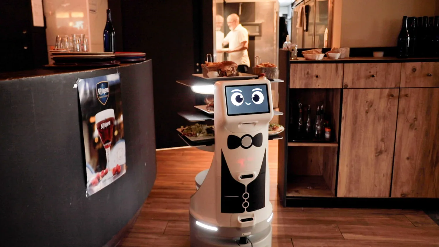 robot serveur, robot de service