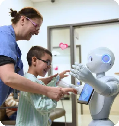 Pepper, an ally in Healthcare